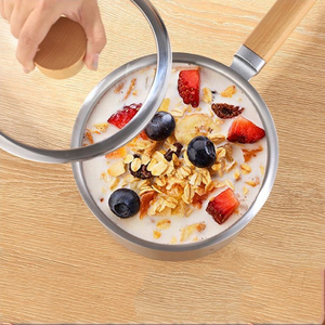Practical Kitchen Sauce Pan With Comfortable Handle For Convenient Cooking And Food Preparation - Product Image 6