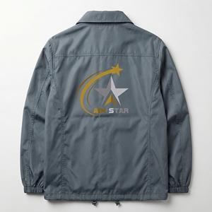 Mens/Womens Lightweight 100% Nylon Hooded Short Breathable & Water-Resistant Outerwear <b>Packable</b> Rain Windbreaker <b>Jacket</b> - Product Image 2