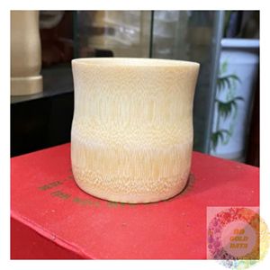 Handmade Natural Bamboo Cup Rustic Gift Idea for Friends Family Travelers Housewarming Events Souvenir Shops and Retailers - Product Image 2