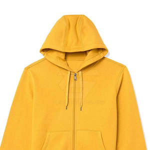 เสื้อฮู้ดซิปแขนยาวสำหรับผู้ชาย ออกแบบเสื้อฮู้ดซิปของคุณเอง ขนาดสั่งทำได้ เสื้อฮู้ดซิปผู้ชาย - Product Image 4