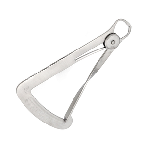 Calibrador Dental Iwanson de Acero Inoxidable de 10 cm para Medición Precisa de Coronas, Cera y Espesor de Prótesis - Product Image 5