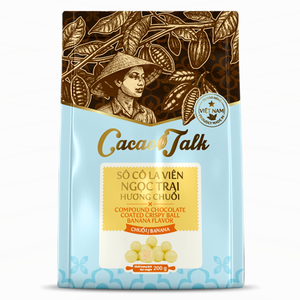 Suministros Premium para Decoración de Pasteles y Repostería, Industria Alimentaria, Bolas Crujientes de Chocolate y Plátano HALAL, Etiqueta Privada Personalizada - Product Image 1