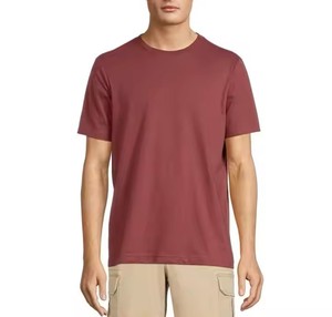 Camisa Formal de Punto para Hombre Sajjawal, Cuello Redondo, Manga Corta, Logotipo Frontal, 100% Algodón Peinado, Corte Holgado, Anti-Pilling, 230g, Tacto Sedoso - Product Image 2