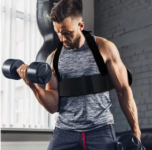 Arm Blaster Biceps Trainer Support Belt for Gym Workout Arm <b>Strength</b> <b>Training</b> Equipment - Product Image 4