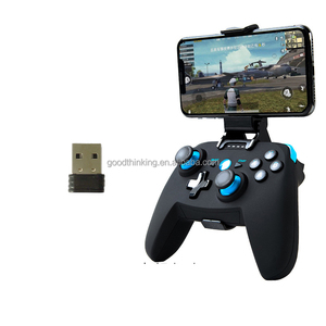 Gamepad recargable para juegos con soporte para teléfono Receptor de 2,4 GHZ Controlador inalámbrico para teléfono móvil BT para pubges - Product Image 2