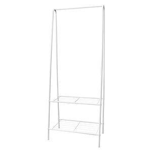 Scaffale a 2 livelli resistente per un'efficiente organizzazione di scarpe e vestiti - Appendiabiti e scaffali - Product Image 3