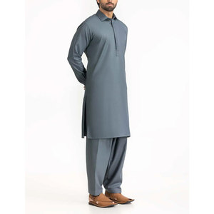 Shalwar Kameez traditionnel pour homme, costume en coton confortable, vêtements élégants pour les occasions décontractées et formelles - Product Image 4