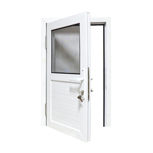 Puerta Abatible Hoffen uPVC de 81x205 para Uso Residencial y Comercial, con Aislamiento Acústico e Impermeable, puerta abatible de upvc - Product Image 1
