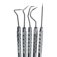 Tools Test Probe Set Precision Dental Style Probing Kit for Electrical Testing Fine Tip Probes Durable Diagnostic Hand Tool Set