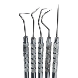 ชุดเครื่องมือทดสอบแบบละเอียด ชุดหัววัดแบบทันตกรรมสำหรับการทดสอบทางไฟฟ้า หัววัดปลายละเอียด ชุดเครื่องมือวินิจฉัยที่ทนทาน - Product Image 4
