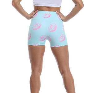 Shorts Deportivos de Cintura Alta para Mujer, Shorts de Gimnasio con Efecto Scrunch, Ropa Deportiva al Por Mayor, OEM, Marca Privada - Product Image 1