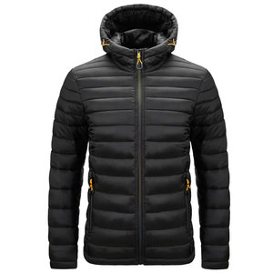 2023 High Street Men's Windproof Puffer <b>Jacket</b> High Quality Stand Collar Winter Coat <b>Warm</b> Hood Comfortable Padding New Fashion - Product Image 3