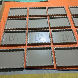 Premium Mixed Color Lacquerware <b>Tray</b> ,Multi-Functional Round <b>Warm</b> Color Coffee <b>Tray</b> Decor For Modern Interiors From Vietnam - Product Image 5