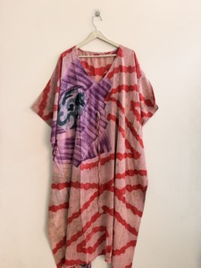 Wholesale Lot Of Soft Vintage Silk <b>Kaftan</b> <b>Dress</b> For Women Maxi Gown Lounge Wear - Product Image 4