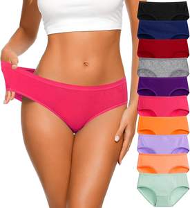 Culotte Femme Tricotée Respirante Taille Basse Pure Balance – Tissu Doux, Extensible et Stable, Couvrance Totale Quotidienne - Product Image 1