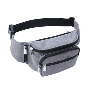 Riñonera de cuero suave con compartimentos con cremallera seguros, correa ajustable, bolso compacto para actividades diarias, compras y caminatas - Product Image 4