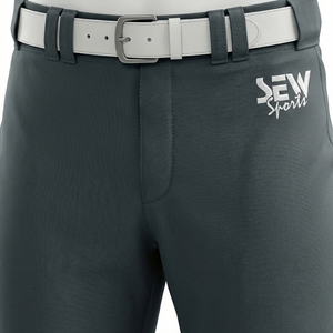 Pantalon de baseball personnalisé OEM vierge pour sublimation, nouveau style, long, pour hommes et jeunes, et ensemble de pantalon de baseball uni - Product Image 2