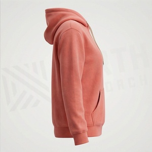 Sweat à capuche oversize pour femme, style streetwear, avec impression en relief 3D, 400 GSM, haut décontracté de mode premium pour filles - Product Image 3