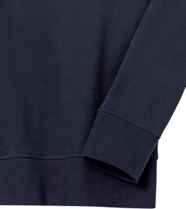 Latest Custom Logo High Quality Men's <b>Sweatshirt</b> Oversized Cotton Crew Neck Loose Fit Drop Shoulder Pullover <b>Sweatshirts</b> - Product Image 2