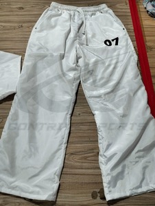 Ensemble de survêtement coupe-vent léger en polyester et nylon imperméable avec logo personnalisé pour homme - Product Image 6