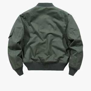 OEM ODM Streetwear Clothing Supplier Custom Embroidery Chenille Patch High School Letterman <b>Jacket</b> Spring Low MOQ Varsity Front - Product Image 4