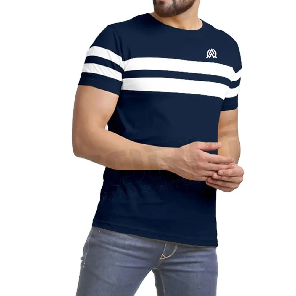 Özel Logo ile ucuz pamuk erkek t-shirtü düz v yaka T shirt % 100% pamuk Streetwear T shirt süblimasyon tasarım