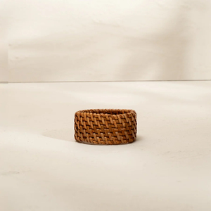 OEM Natural Rattan Napkin <b>Ring</b> Handwoven Boho Tableware Decoration Wedding Event Supplier Factory - Product Image 2