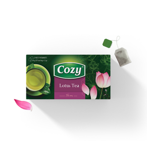 Sachets de thé jetables de haute qualité à la fleur de lotus, thé détox biologique pur avec étiquette personnalisée et emballage en boîte à thé - Product Image 1