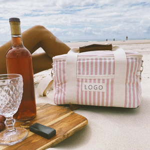 Bolsa Térmica Portátil Impermeable de Lona de Fábrica BSCI de 15L para Entrega de Alimentos, Playa, Picnic, Almuerzo, Vino y Cerveza - Product Image 6