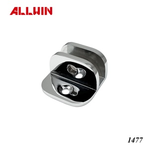 90 Degree Wall to Wall Shelf Bracket Single Angle Brass Structure with Triangle Bracket for Furniture Glass Clamp - Product Image 5