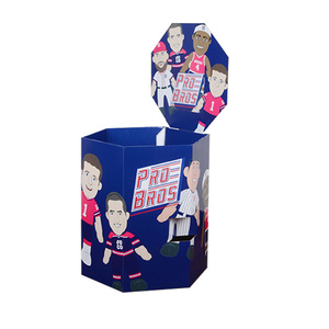 Supermarket Display Stand <b>Kids</b> Toy Racks Plush Doll With Player Cardboard Dump Bin Displays - Product Image 2