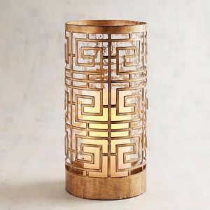 Kraft World Manufacturer Direct Ramadhan Decor Modern Gold Glass <b>Lantern</b> Ramazan Gift Eco-Friendly Handmade <b>Candle</b> <b>Holder</b> - Product Image 3