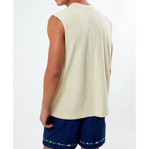 Nouveaux débardeurs sans manches pour hommes 2026, couleur unie, 100 % polyester, séchage rapide, respirants, écologiques, style urbain, été - Product Image 3