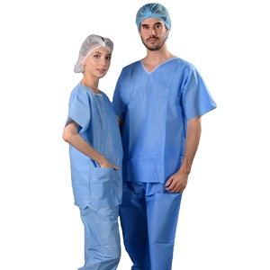 Tenues chirurgicales jetables professionnelles de qualité supérieure pour infirmières – Confort et praticité pour les hôpitaux - Product Image 1