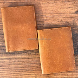 100% monederos de cuero genuino para hombre con bolsillo para monedas con cremallera logotipo personalizado cartera para hombre y tarjetero carteras de cuero para hombre - Product Image 2