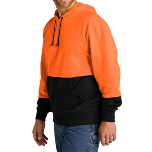 Sweat à capuche de travail pour hommes, haute visibilité, manches longues et capuche, pour la construction industrielle, élégant, en vente - Product Image 3
