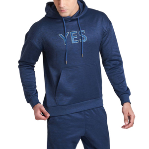 Conjunto Deportivo de Invierno para Hombre al por Mayor, Chaqueta con Cierre Completo, Pantalones para Correr, Diseño Estampado, 100% Algodón, Transpirable, Ropa Deportiva Urbana - Product Image 6