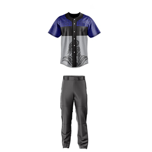 Tenue de sport uniforme de baseball 2026 à manches courtes respirant grande taille imprimé personnalisable nouveau style - Product Image 1