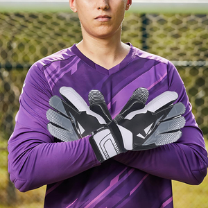 Gants de gardien de but de football professionnels confortables avec protections pour les doigts - Product Image 5