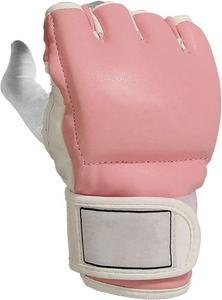 Guantes MMA de palma abierta para hombre y mujer, de alta tendencia, para kickboxing, sparring, muay thai, boxeo, grappling y artes marciales - Product Image 4