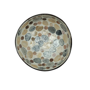 Cuencos de cáscara de coco duraderos ecológicos hechos en Vietnam utensilios a granel - Product Image 1