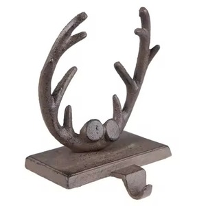 Luxury Decorative <b>Stocking</b> Hook Metal Accent for Winter Celebration Displays - Product Image 4