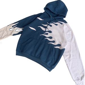 Sudadera con capucha de diseño de llama Sudadera con capucha de alta calidad Sudadera con capucha informal para uso diario - Product Image 3