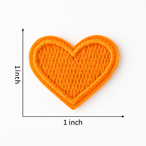 Parches Bordados de Corazones Pequeños de Excelente Calidad, Personalizados, Termoadhesivos / Para Coser, Paquete Surtido de 10 Colores, para Chaquetas y Bolsos DIY - Product Image 6