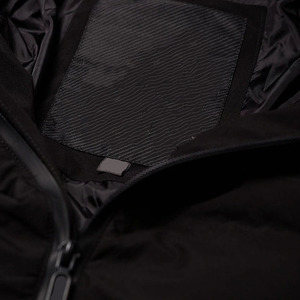 OEM Custom <b>Men's</b> Plus Size <b>Winter</b> Quilted <b>Jacket</b> Vintage <b>Waterproof</b> Windbreaker Zipper Hoodie Embroidered Casual Snow Wear - Product Image 6