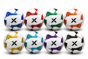 Ballon de football personnalisé de qualité professionnelle |   Blanc Noir Or |   Logo X |   Fabricant OEM ODM |   Qualité de conception haut de gamme - Product Image 5