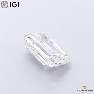 เพชรทรงเหลี่ยมมรกต CVD Lab Grown น้ำหนัก 1.00 กะรัต พร้อมใบรับรอง IGI สี D ความสะอาด VVS1 สำหรับเครื่องประดับชิ้นเด่นที่น่าทึ่ง - Product Image 5