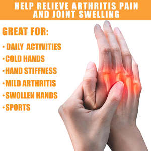 Guantes sin dedos de compresión para gimnasio con calefacción para hombre (Spandex) - Product Image 2