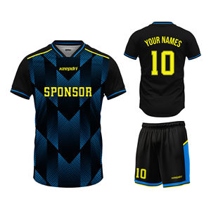 Camisetas de fútbol personalizadas para hombre, conjunto de ropa de fútbol de poliéster de secado rápido, camiseta de fútbol técnica impresa sin costuras transpirable, camiseta de fútbol para hombre - Product Image 1