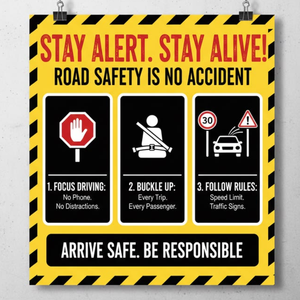 Pegatinas de Señalización de Seguridad Personalizadas a Todo Color, Impresión de Calcomanías Adhesivas para Todas las Superficies, Disponibles en Cualquier Tamaño - Product Image 6